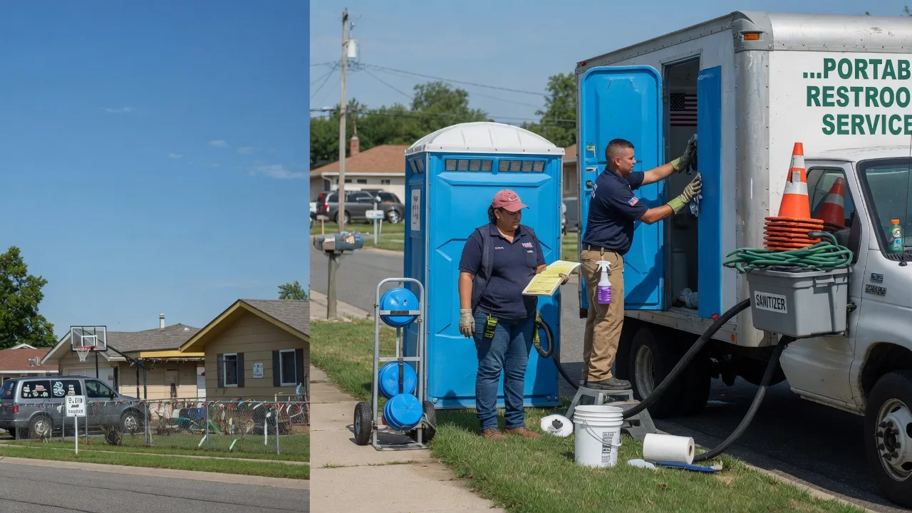 Portable Toilet Rental in Elk Grove Village, IL near me